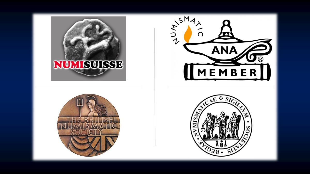 Rumnicoin & Our Commitment to the Numismatic Community At Rumnicoin, we believe that numismatics is more than just buying and selling coins—it’s about history, research, and a shared passion for collecting. That’s why we are proud to be members of some of the most prestigious numismatic societies in the world. Being part of these organizations allows us to stay connected with fellow experts, stay informed on the latest developments in the industry, and continue offering our clients the best knowledge, expertise, and service.