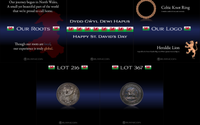 Celebrating St. David’s Day – Our Welsh Roots & Numismatic Heritage 🐲🏰