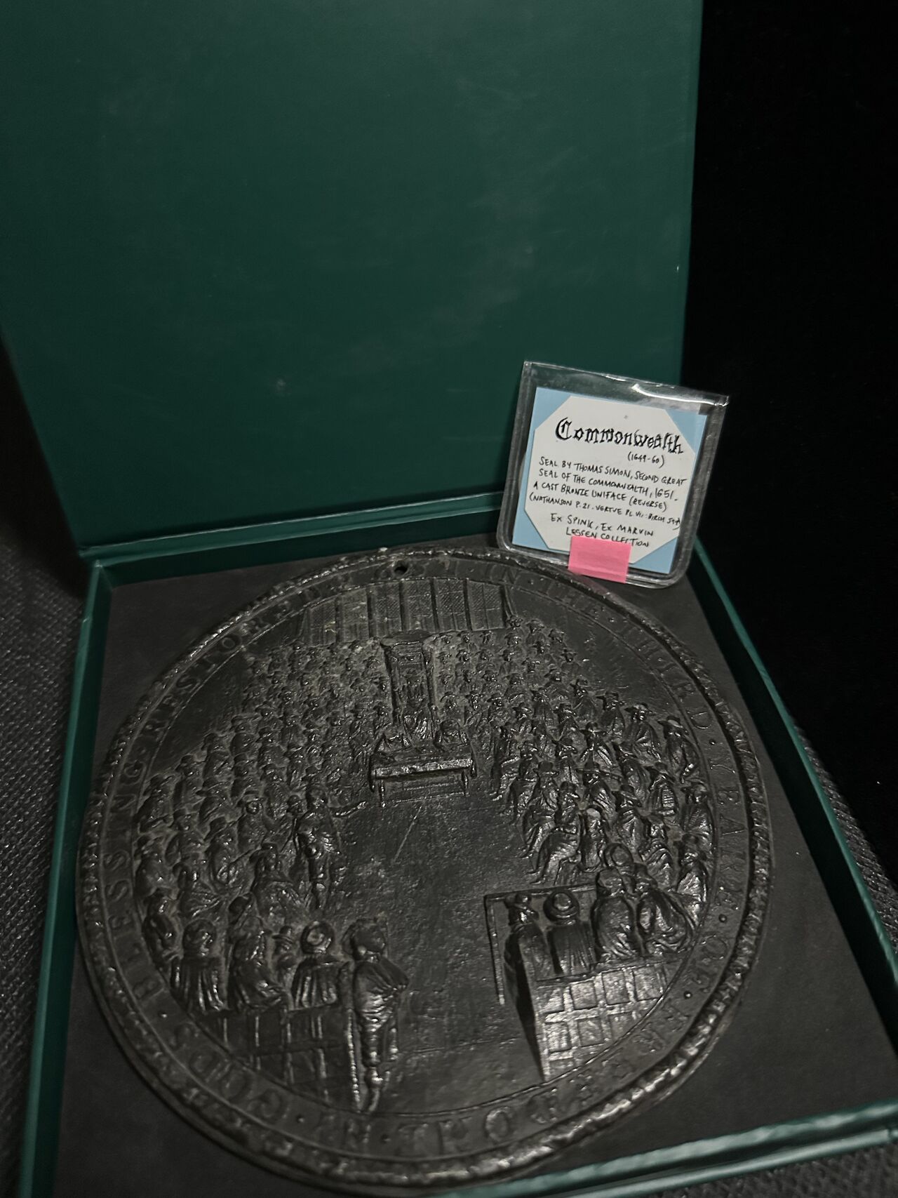 1745508697631 Second Great Seal of the English Commonwealth
