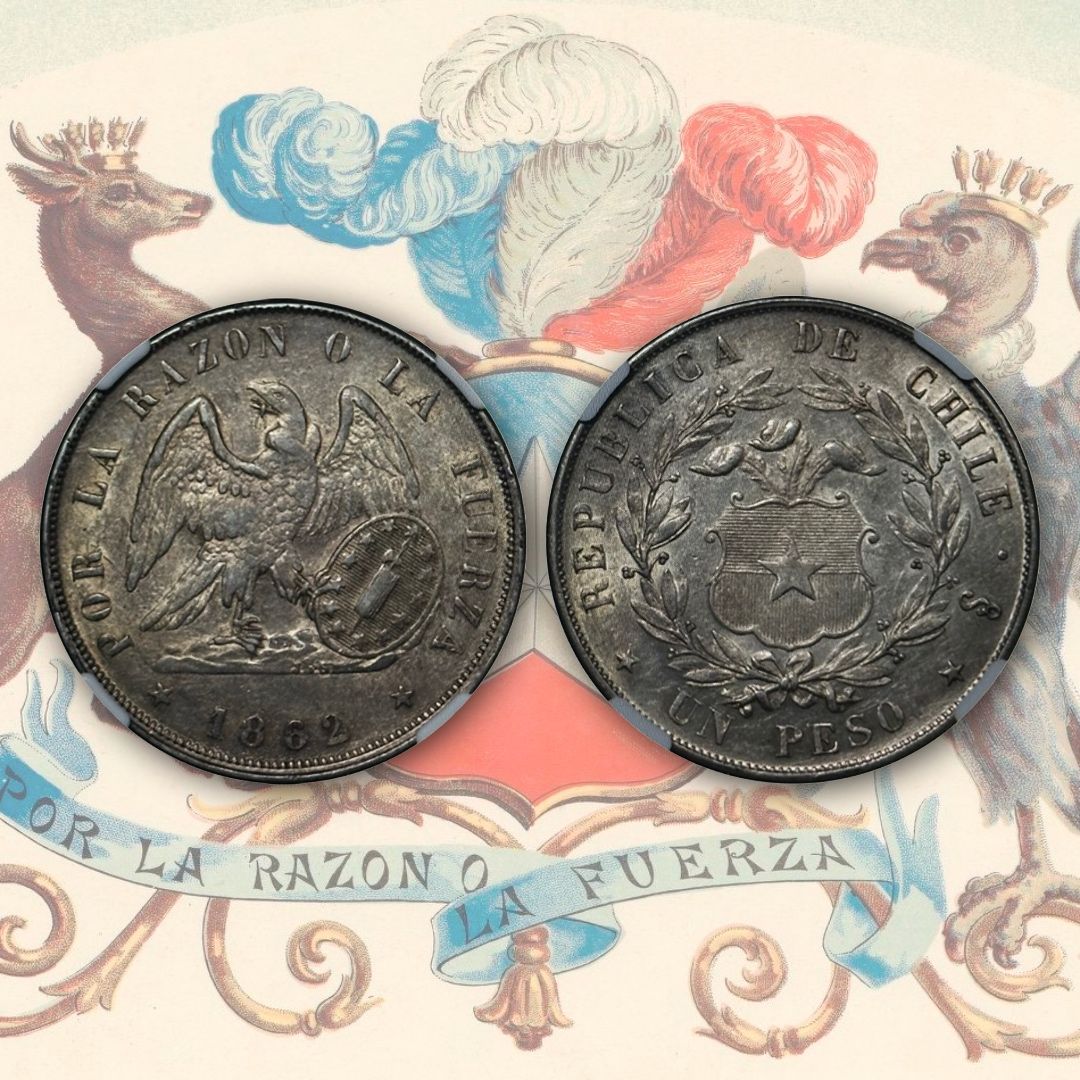 1746534625960 Coming to Auction 2: Republic of Chile β 1862 AR Peso