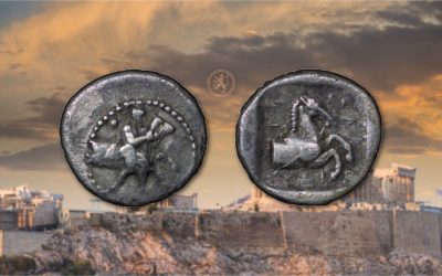 🏛️ LOT 13 – Ancient Greece, Thessaly AR Hemidrachm, 440–400 BC