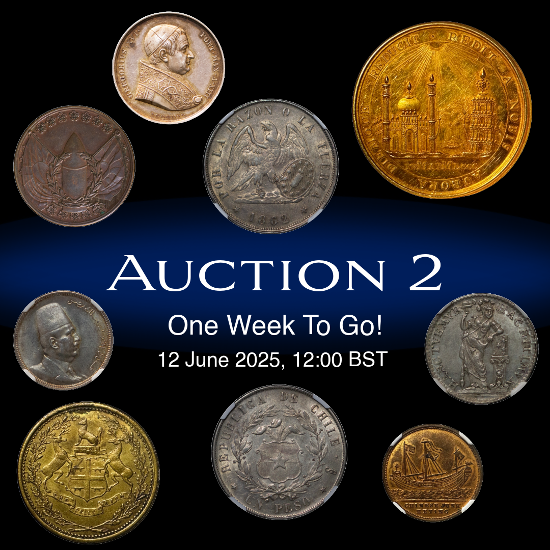 A2 1 Week to go 12:00 BST Auction 2 - 1 week to go